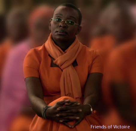 Victoire Ingabire in Uniform